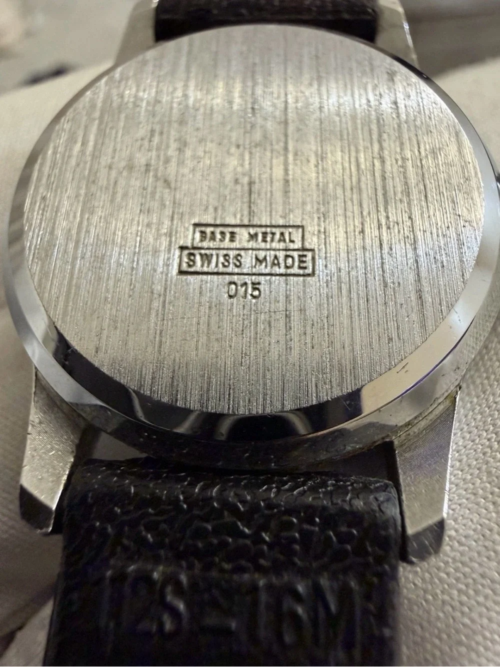 Vintage 1970s Bradley Mickey Mouse Mechanical Watch 015 Swiss Made Disney 30mm